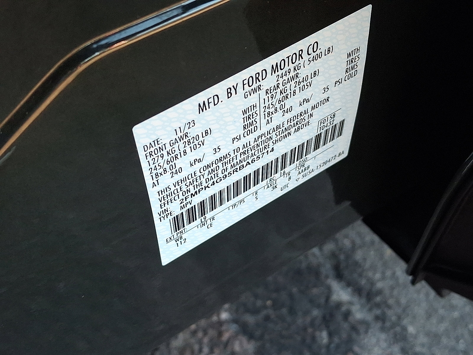 Certified 2024 Ford Edge SE image 27
