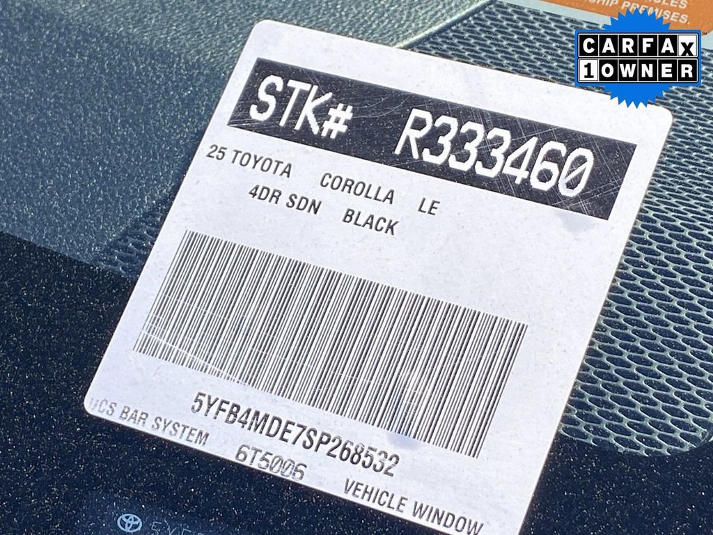 Certified 2025 Toyota Corolla LE image 38