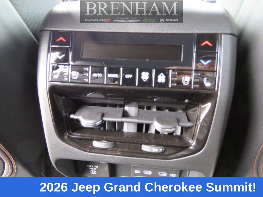New 2026 Jeep Grand Cherokee Summit w/ Obsidian Package AWD/4WD image 19
