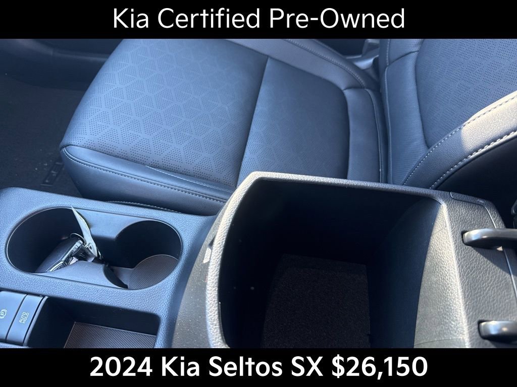 Certified 2024 Kia Seltos SX w/ SX Sunroof Package image 33