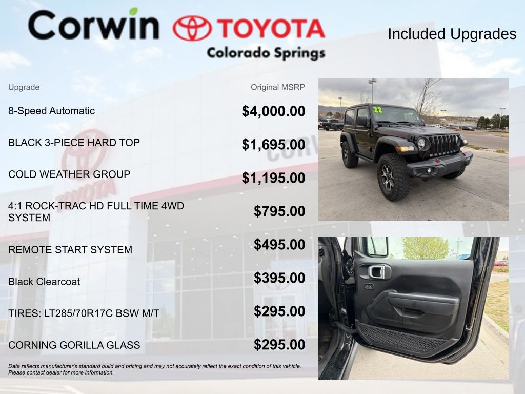 Used 2022 Jeep Wrangler Rubicon w/ Cold Weather Group image 4