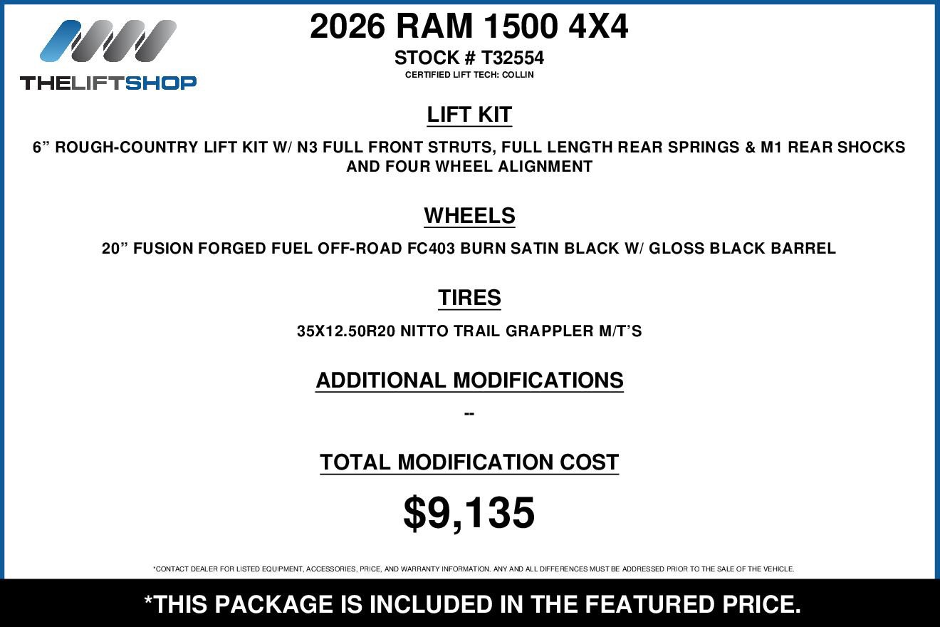 Used 2026 RAM 1500 Rebel w/ Rebel Level 2 Equipment Group AWD/4WD image 2