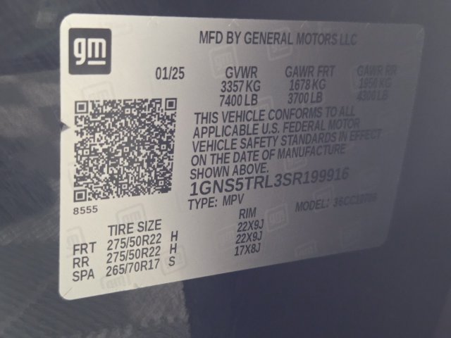 Used 2025 Chevrolet Tahoe High Country RWD image 33