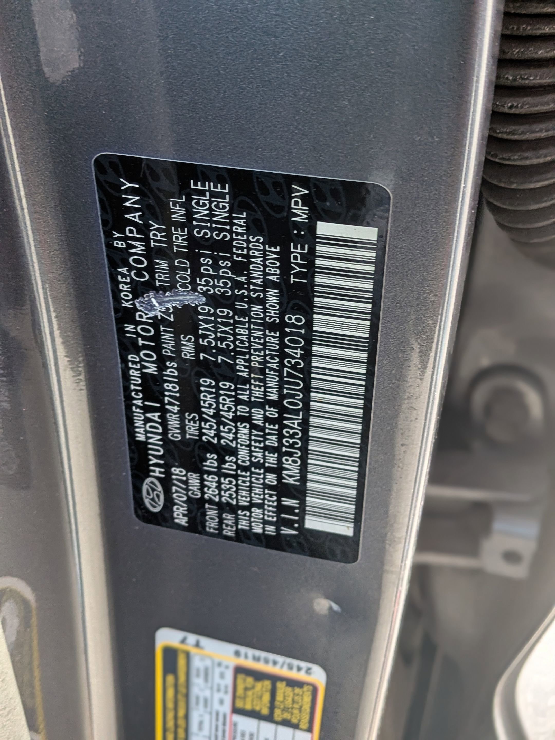 Used 2018 Hyundai Tucson Sport image 35