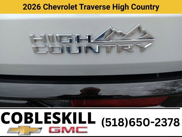 New 2026 Chevrolet Traverse High Country w/ LPO, Floor Liner Package image 5