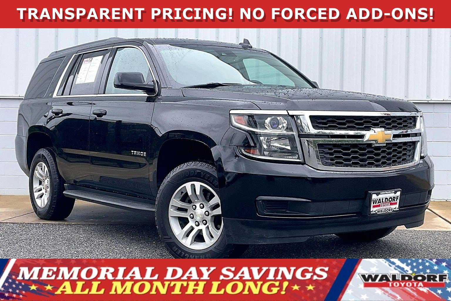 Used 2017 Chevrolet Tahoe LT