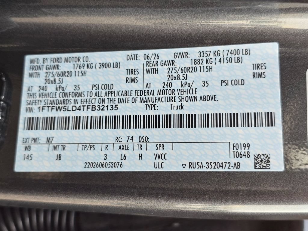 New 2026 Ford F150 Lariat w/ Equipment Group 501A Mid AWD/4WD image 30