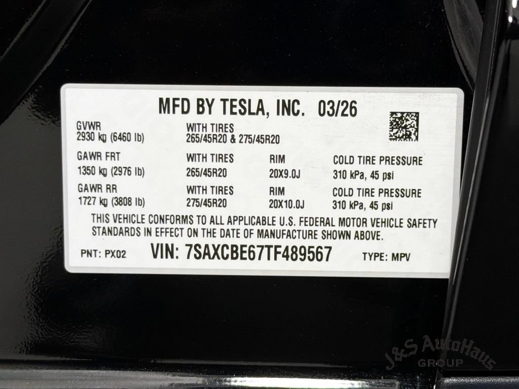 Used 2026 Tesla Model X Plaid AWD/4WD image 41