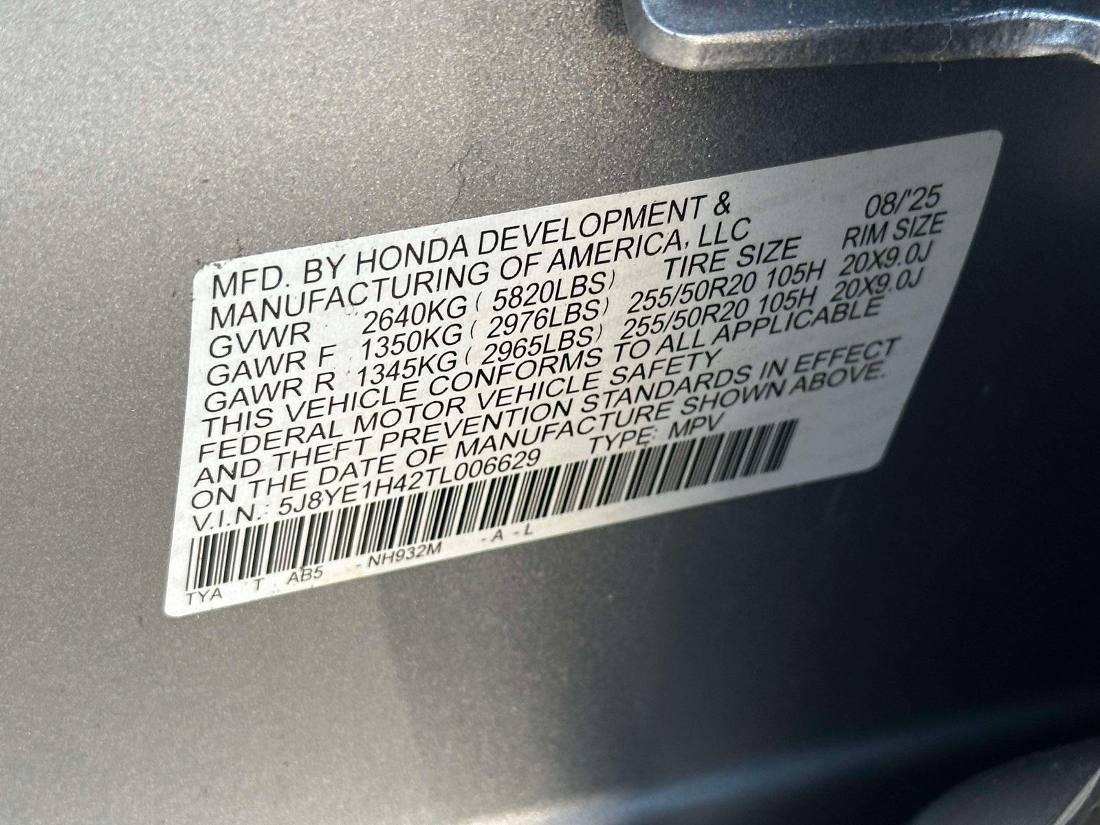Certified 2026 Acura MDX w/ Technology Package AWD/4WD image 27