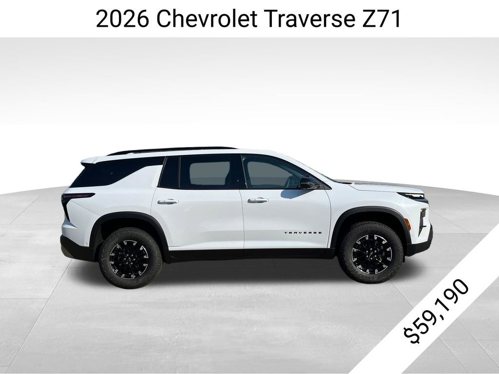New 2026 Chevrolet Traverse Z71 w/ Enhanced Driving Package AWD/4WD image 2