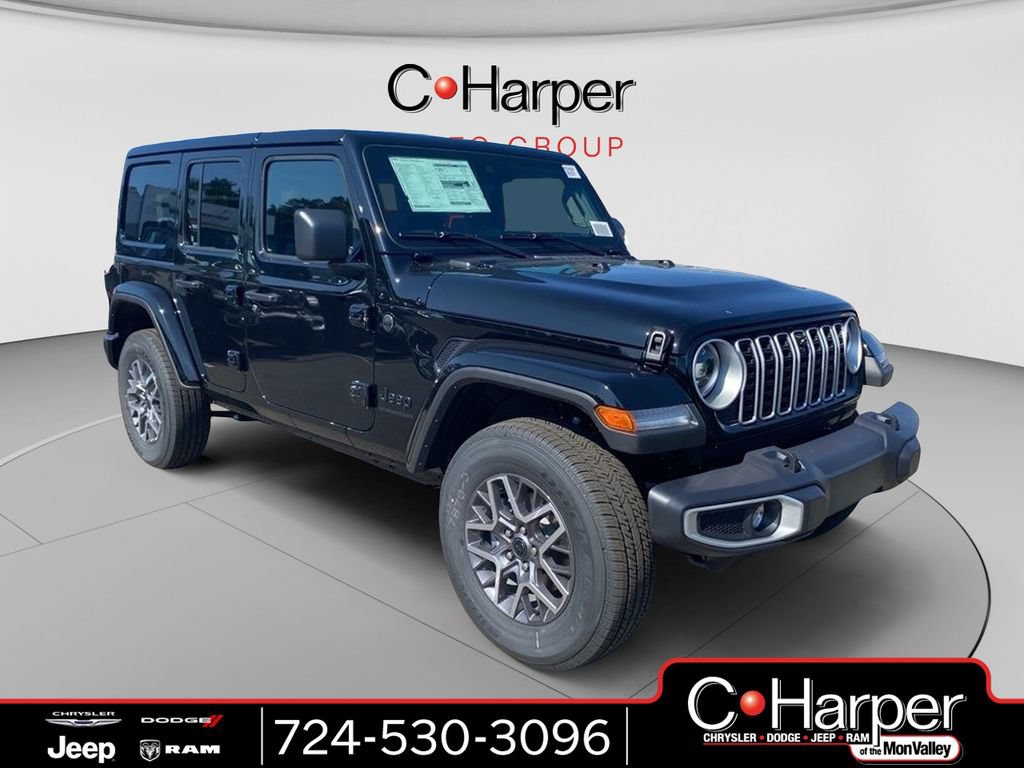 New 2025 Jeep Wrangler Unlimited Sahara w/ Safety Group AWD/4WD image 1