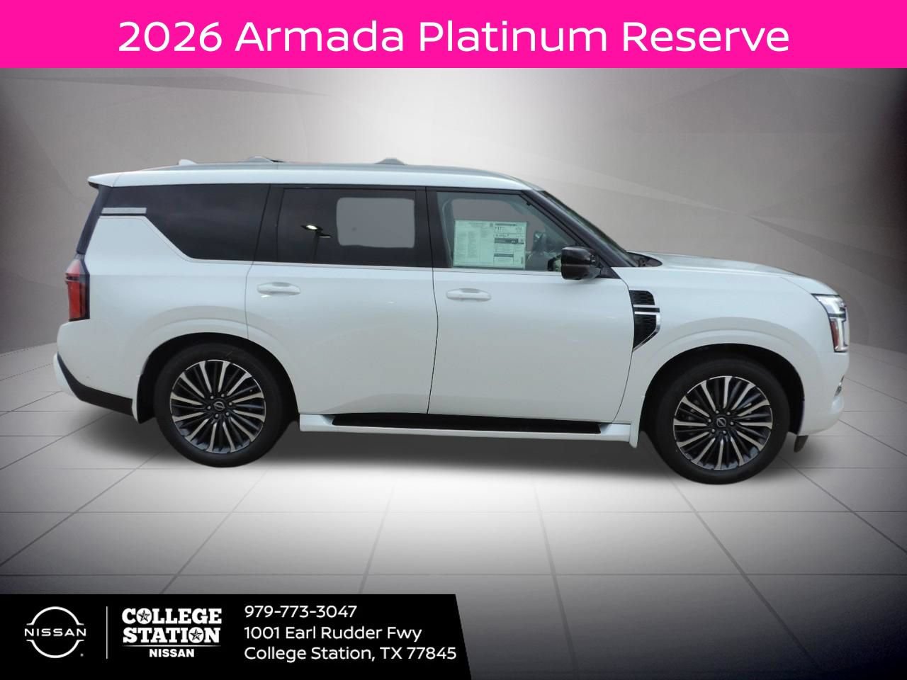 New 2026 Nissan Armada Platinum Reserve AWD/4WD image 2