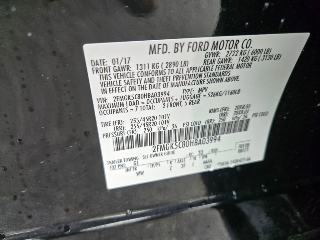 Used 2017 Ford Flex SEL w/ Equipment Group 202A FWD image 13