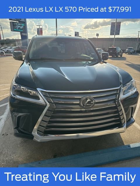 Used 2021 Lexus LX 570 4WD w/ 3rd Row & Luxury Pkg