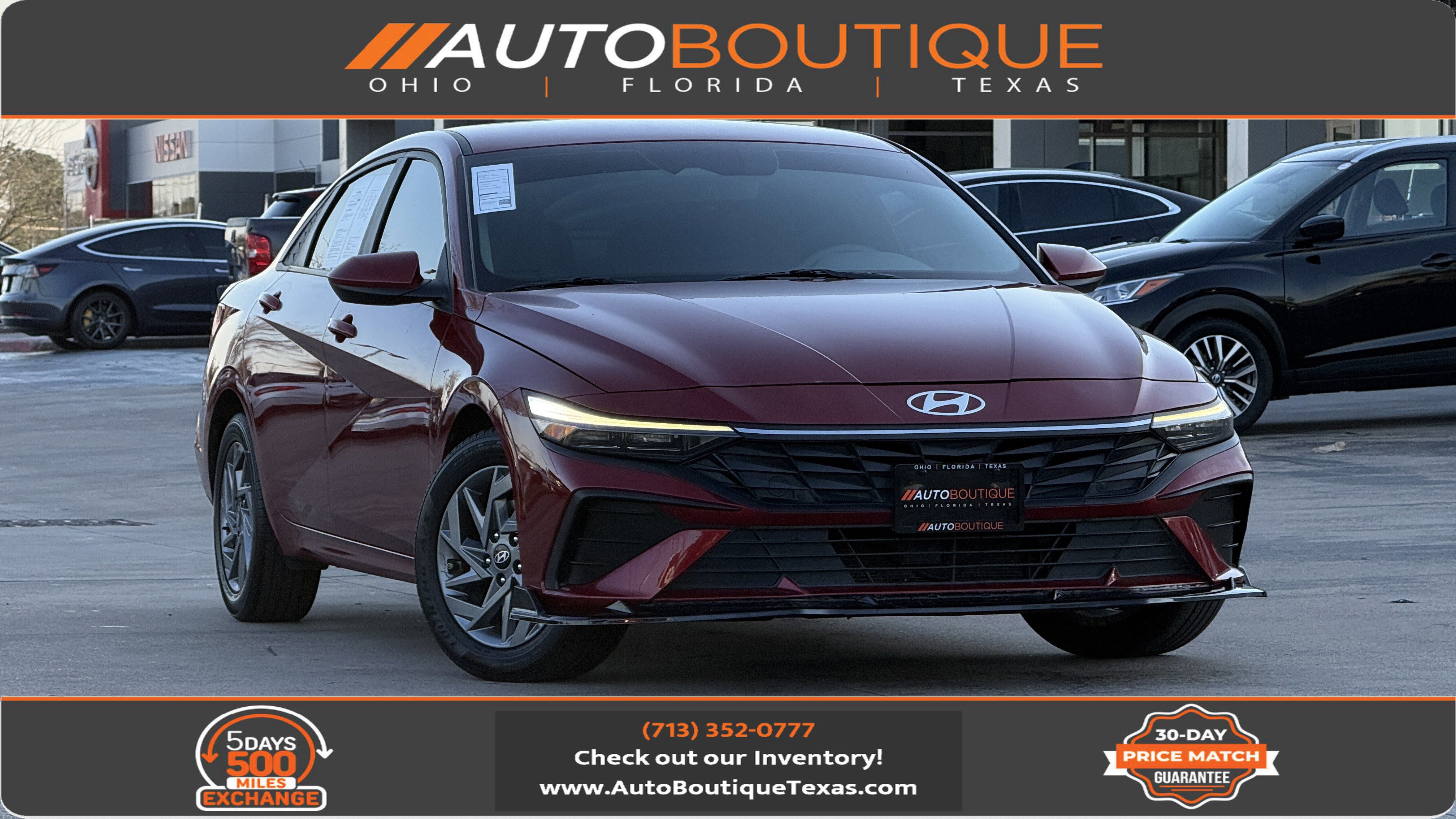 Used 2024 Hyundai Elantra Blue