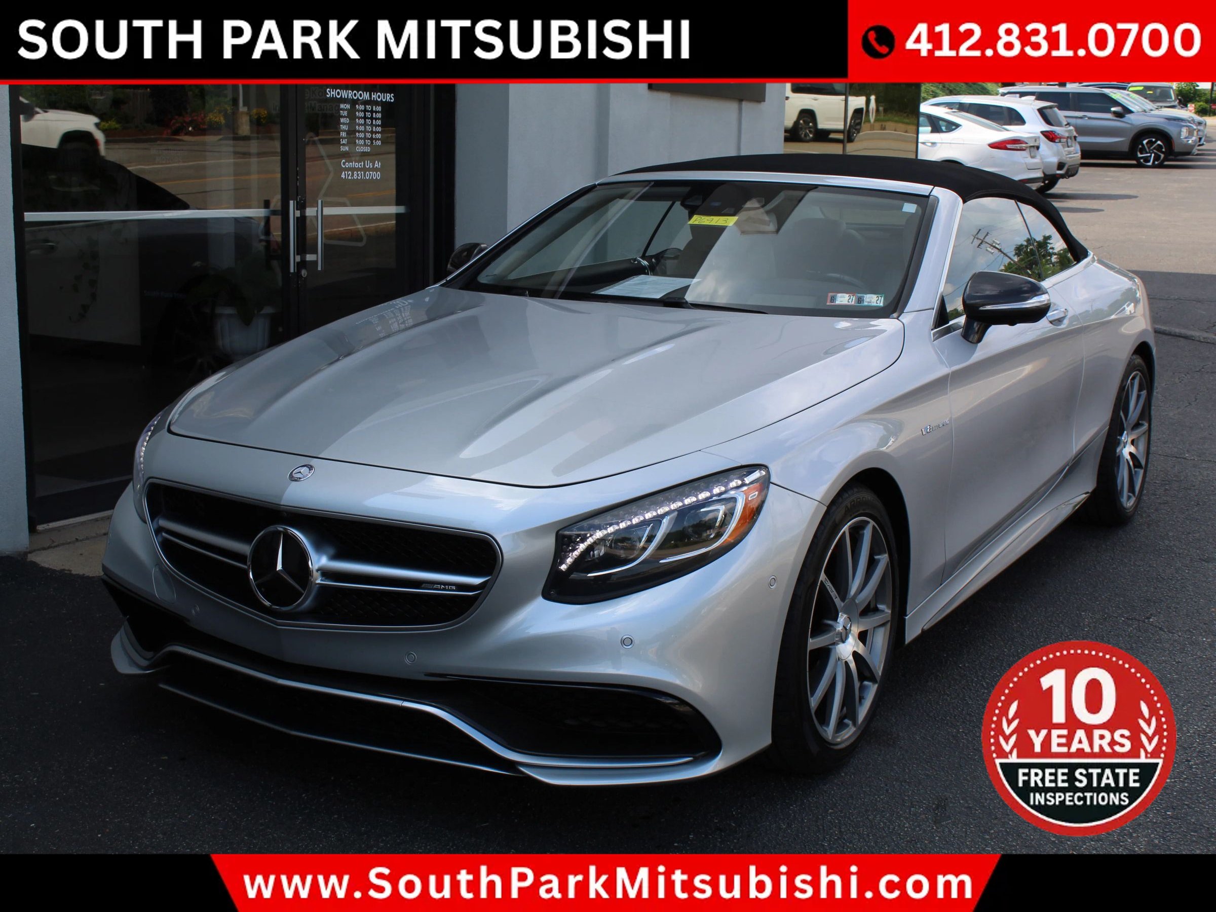 Used 2017 Mercedes-Benz S 63 AMG 4MATIC Cabriolet image 3
