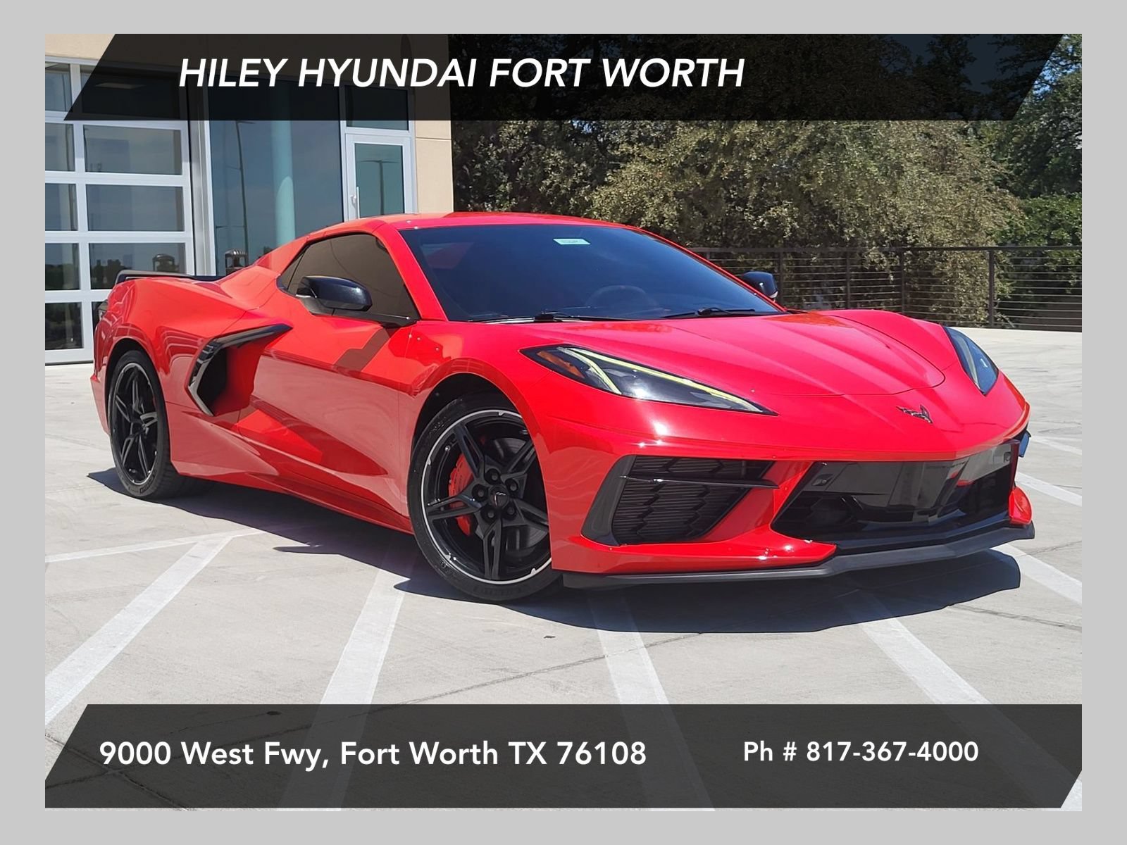 Used 2021 Chevrolet Corvette Stingray Preferred Conv w/ Z51 Performance Package RWD image 1