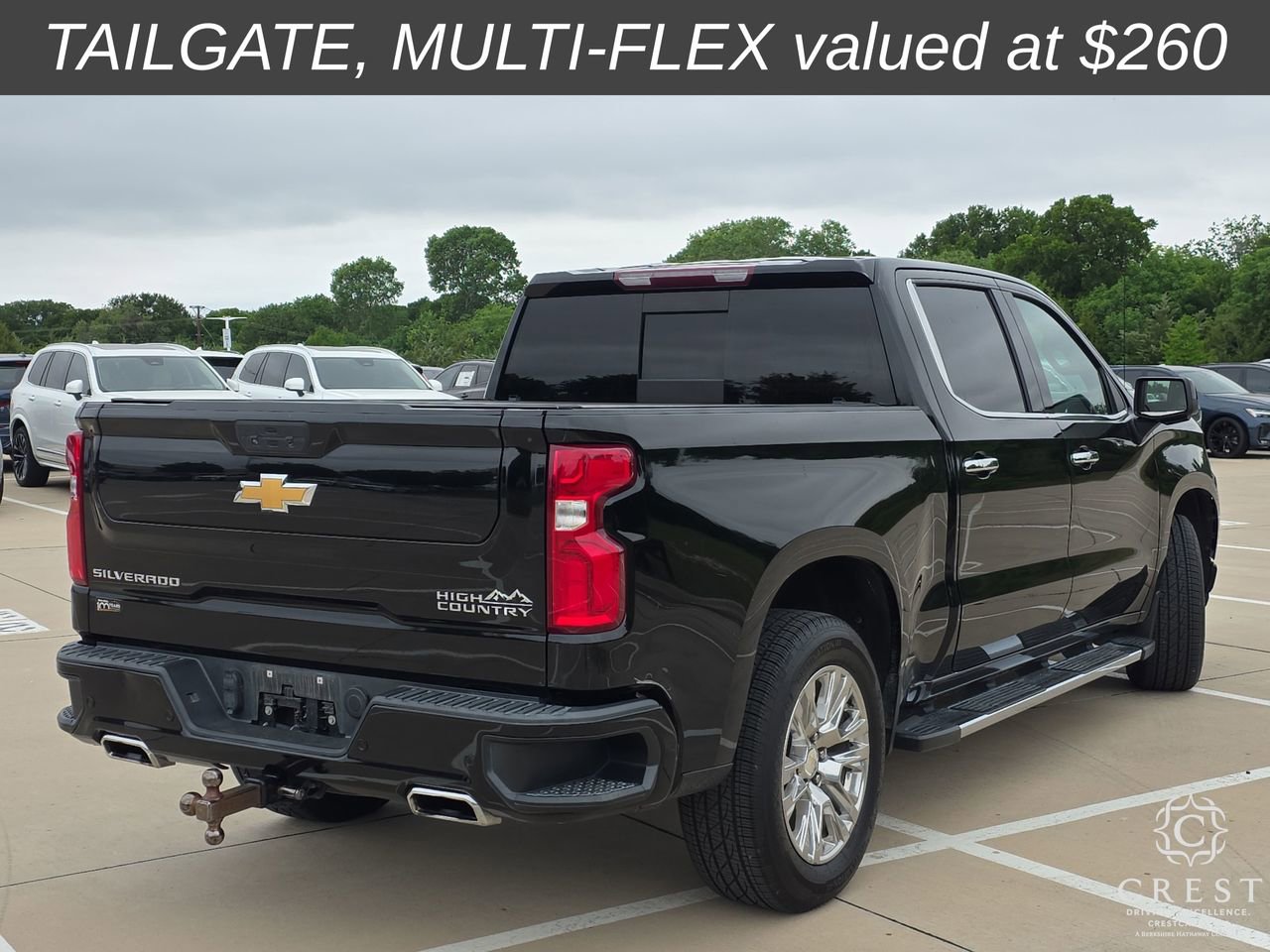 Used 2022 Chevrolet Silverado 1500 High Country w/ LPO, Dark Essentials Package AWD/4WD image 6