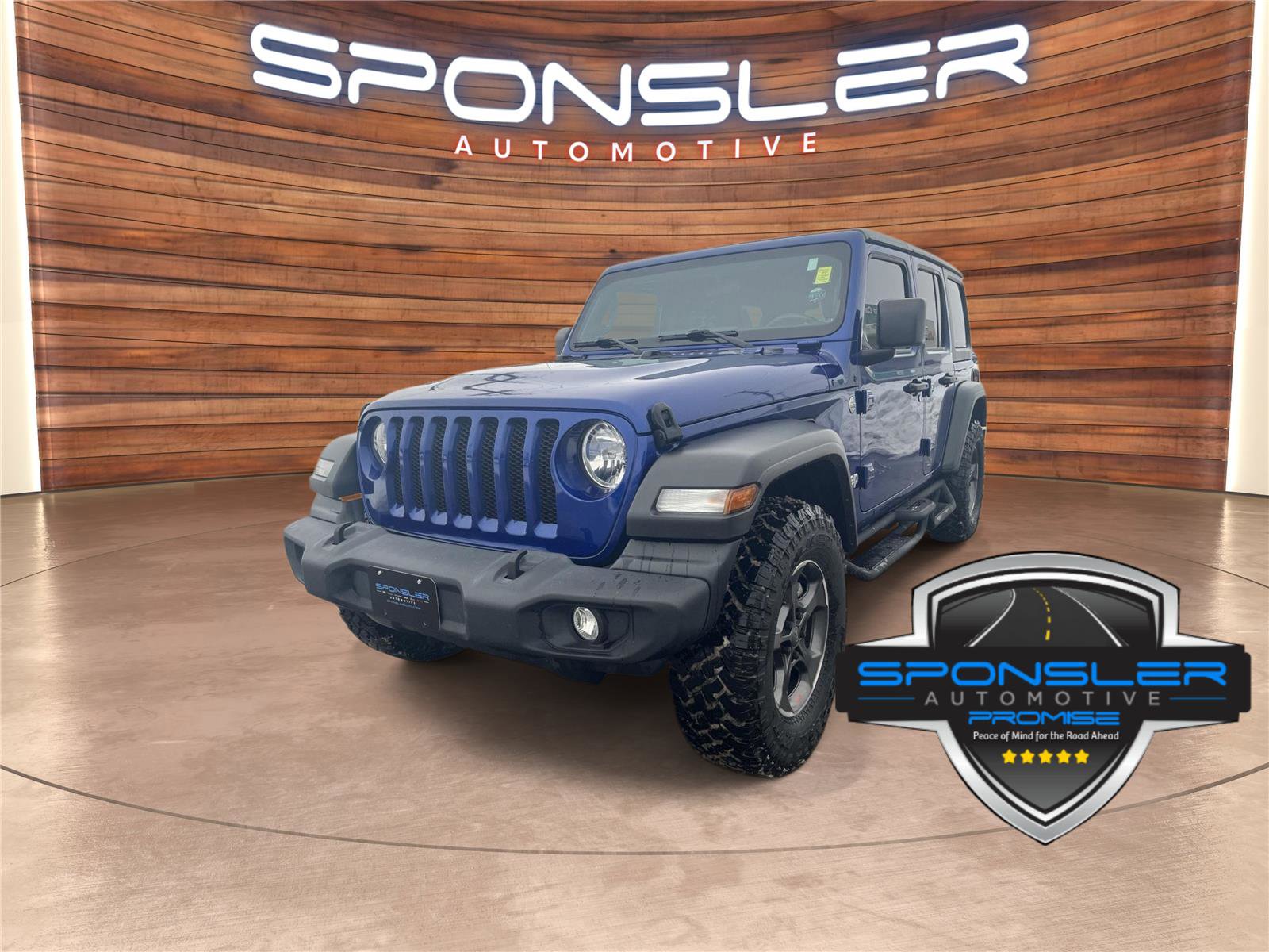 Used 2020 Jeep Wrangler Unlimited Sport image 1