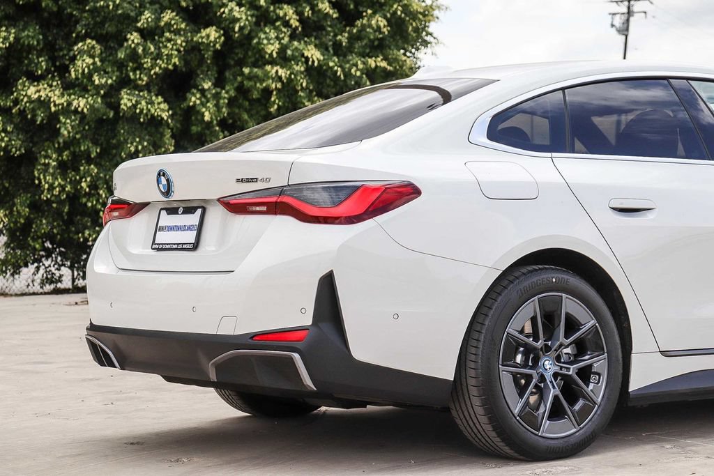 Certified 2023 BMW i4 eDrive40 w/ Parking Assistance Package RWD image 11
