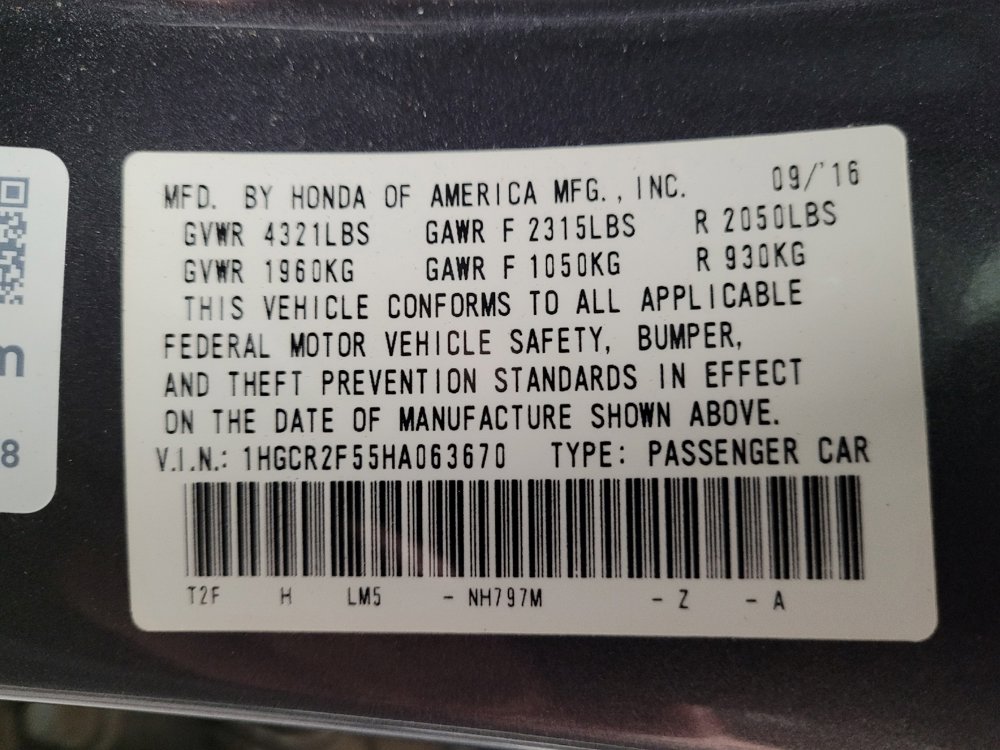Used 2017 Honda Accord Sport image 33
