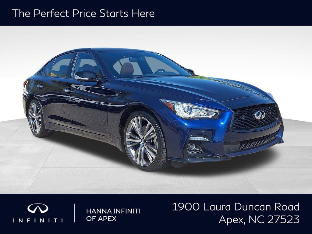Used 2023 INFINITI Q50 Sensory