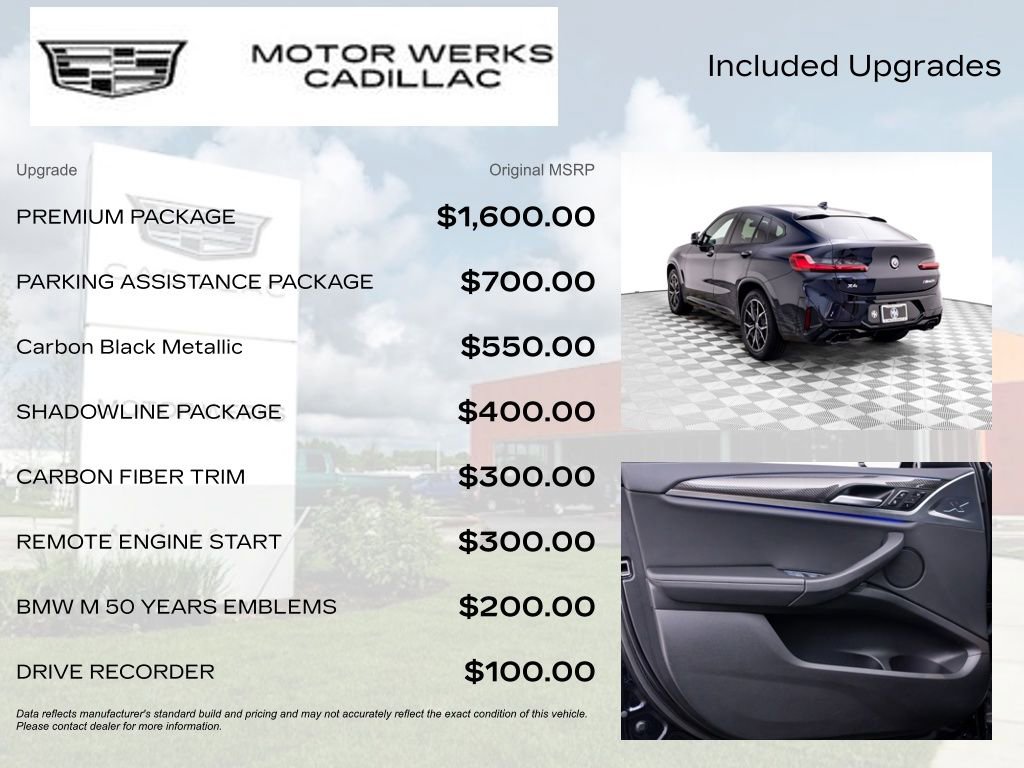 Used 2022 BMW X4 M40i w/ Premium Package AWD/4WD image 9