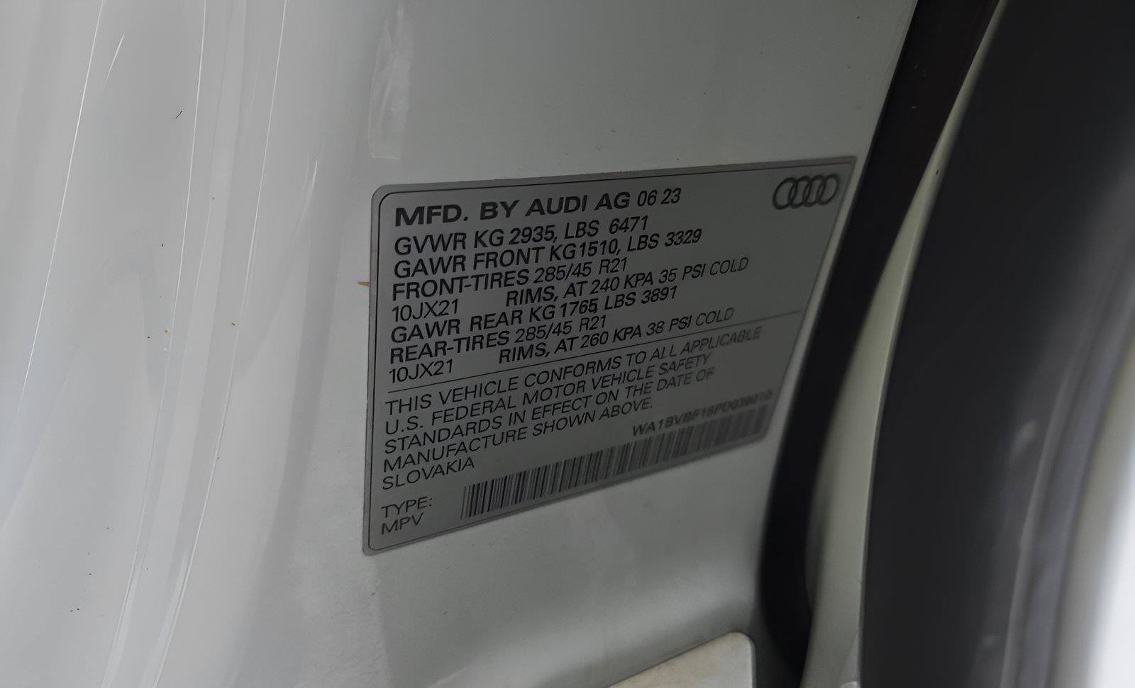 Used 2023 Audi Q8 Premium Plus AWD/4WD image 16