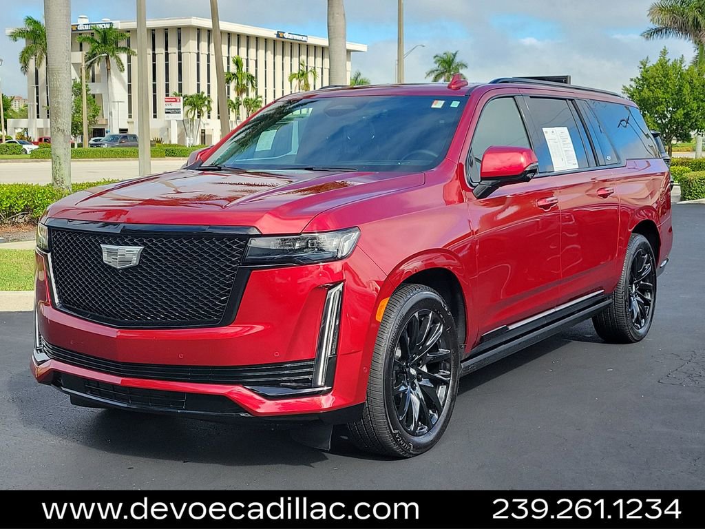 Certified 2024 Cadillac Escalade ESV Sport Platinum w/ LPO, ONYX Package