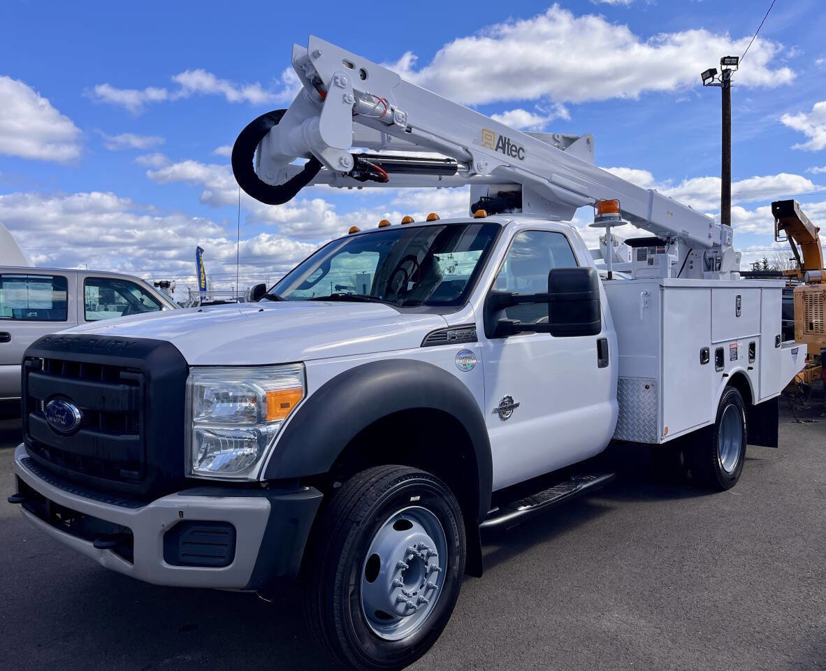 Used 2015 Ford F550 2WD Regular Cab Super Duty w/ Snow Plow Prep Package image 6