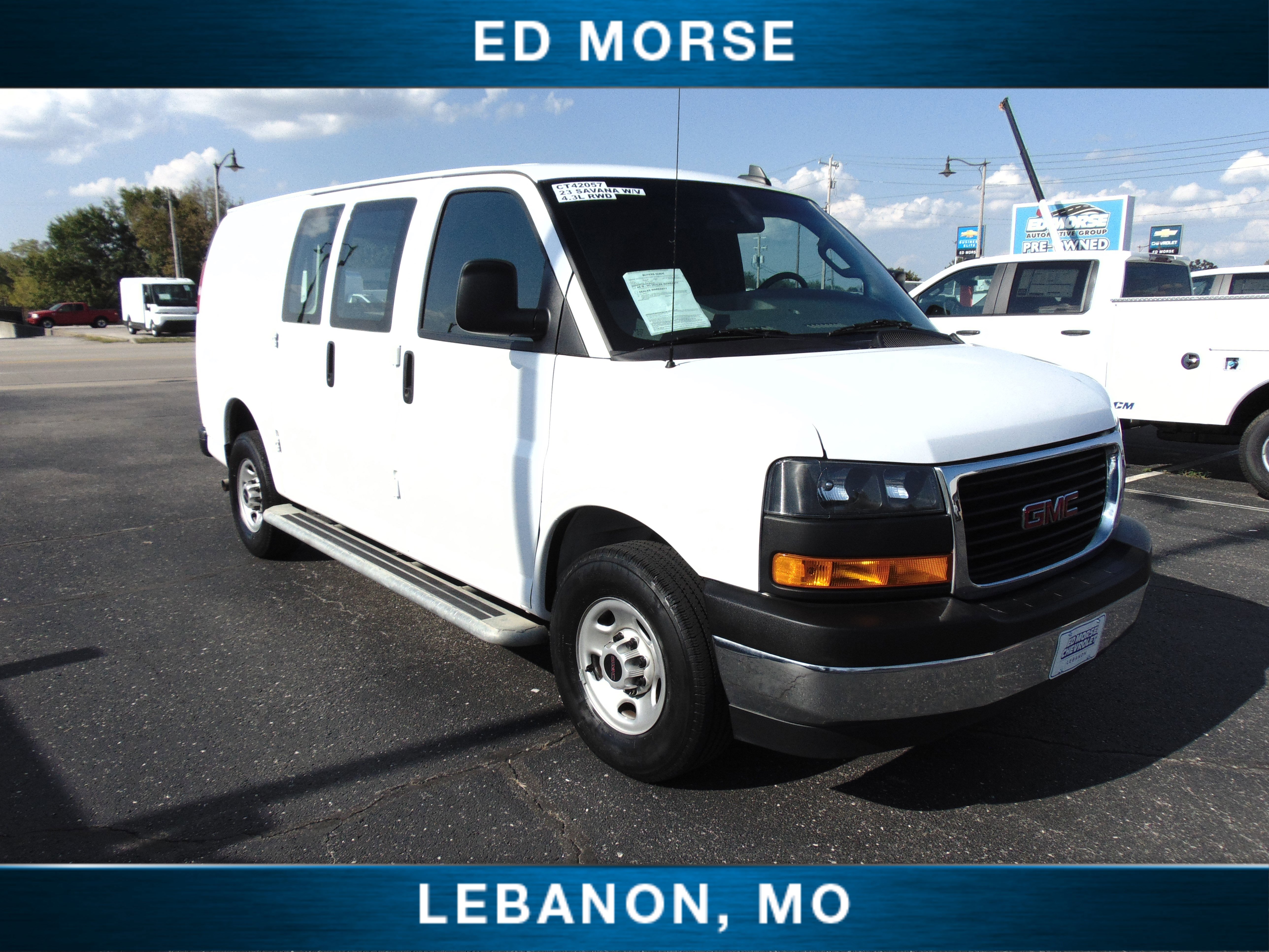 Used 2023 GMC Savana 2500 w/ Driver Convenience Package image 8