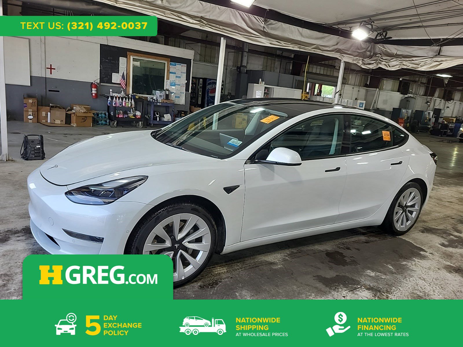 Used 2021 Tesla Model 3 Standard Range Plus