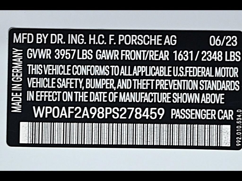 Used 2023 Porsche 911 GT3 RS RWD image 33