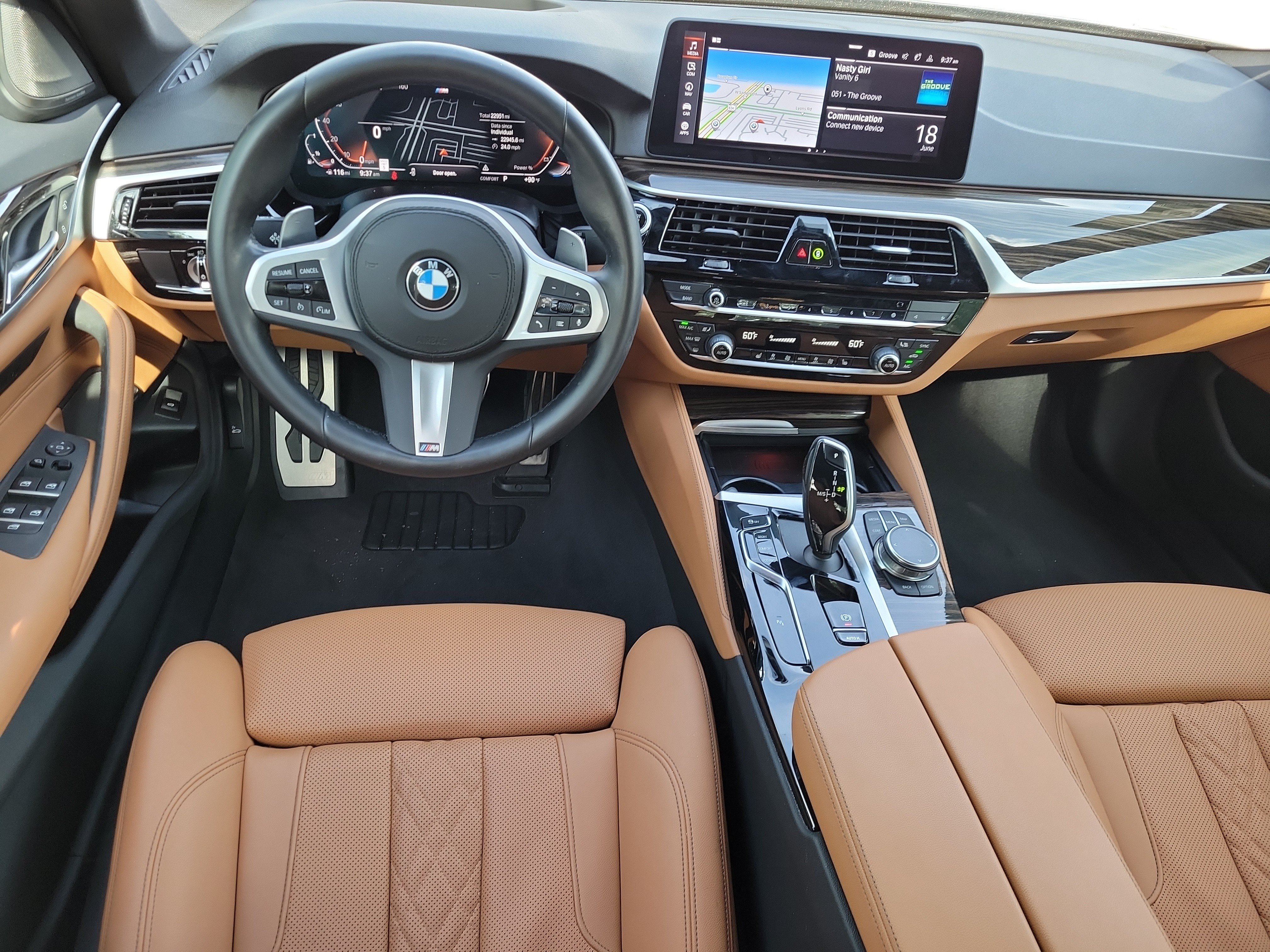Certified 2023 BMW 540i w/ M Sport Package RWD image 13