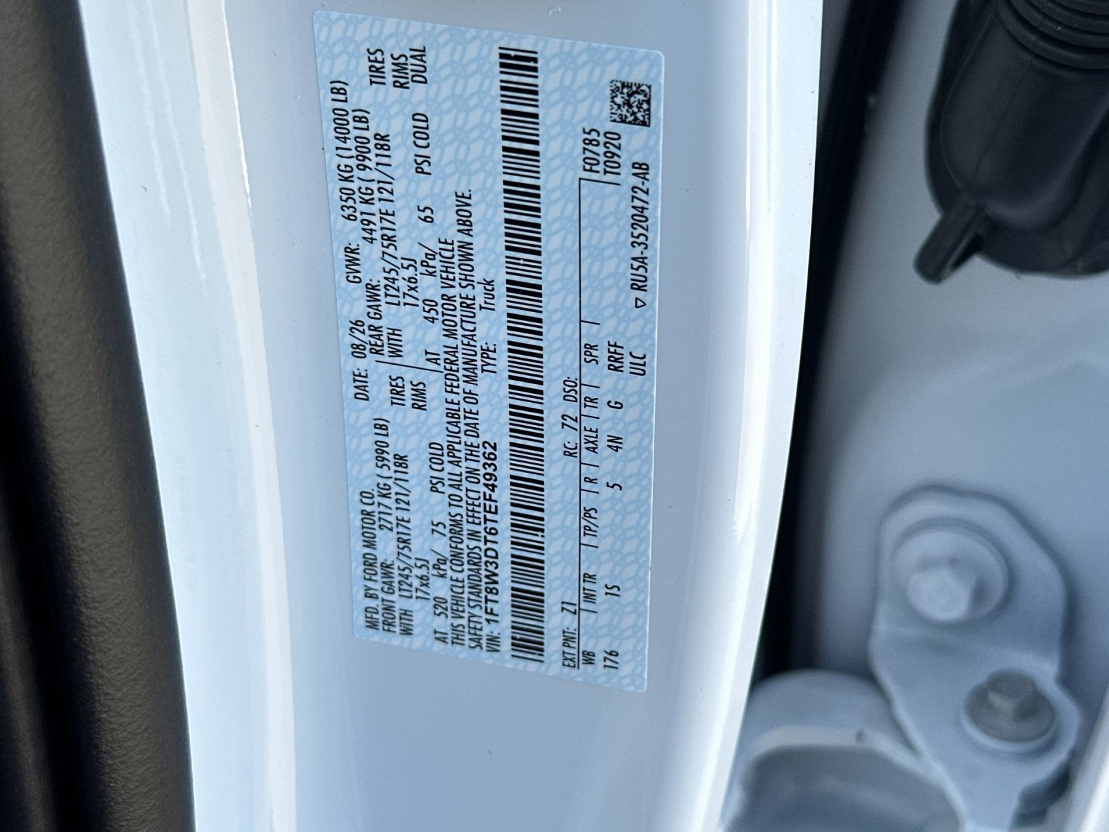 New 2026 Ford F350 XL w/ STX Appearance Package AWD/4WD image 25