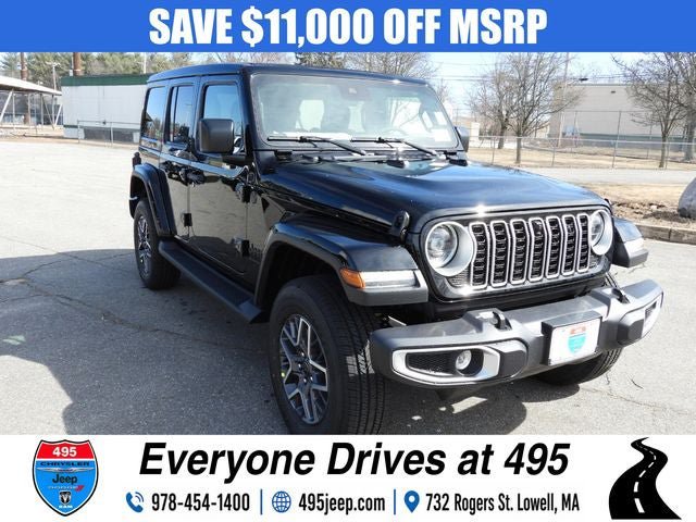 New 2025 Jeep Wrangler Unlimited Sahara w/ Technology Group AWD/4WD image 7
