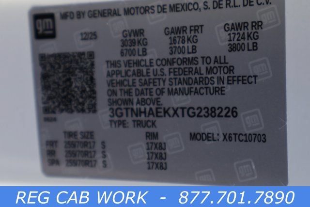 New 2026 GMC Sierra 1500 Pro w/ Convenience Package RWD image 21