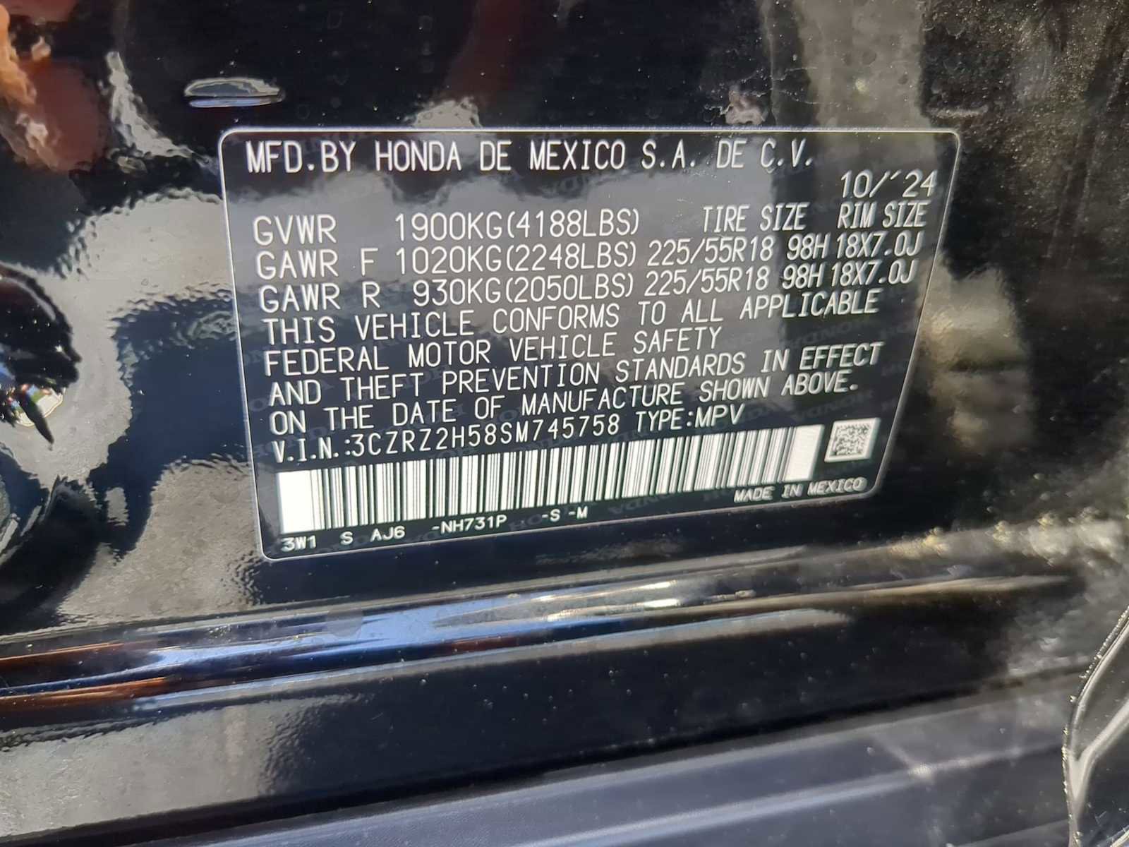 Used 2025 Honda HR-V Sport image 28