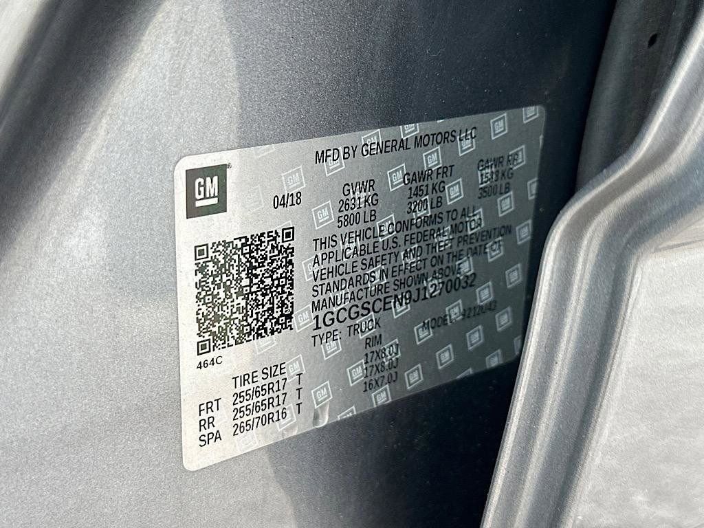 Used 2018 Chevrolet Colorado LT w/ LT Convenience Package image 28