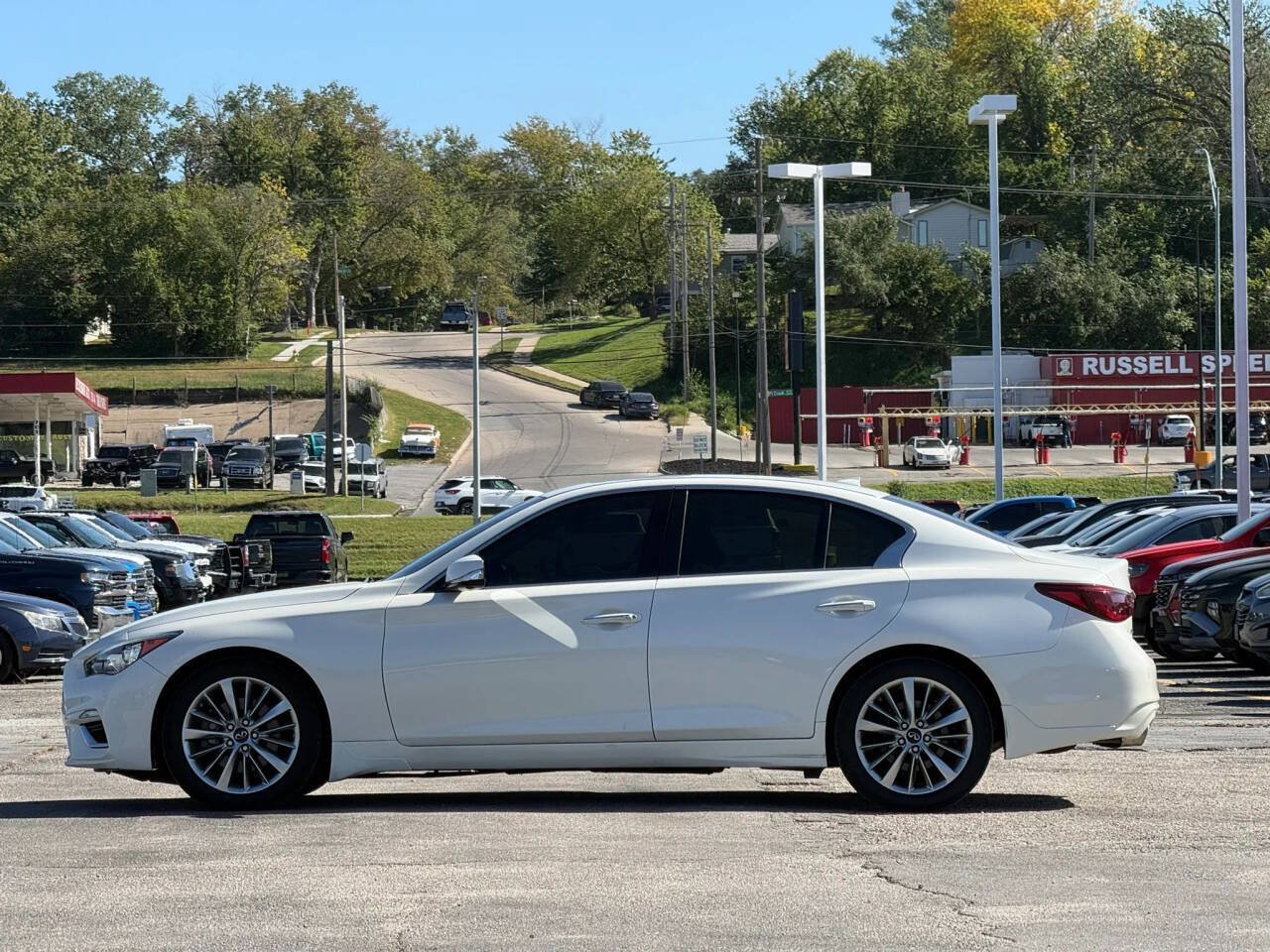 Used 2021 INFINITI Q50 Luxe w/ Seat & Sound Package AWD/4WD image 5
