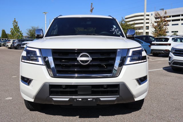Used 2021 Nissan Armada Platinum w/ Captain's Chairs Package image 2