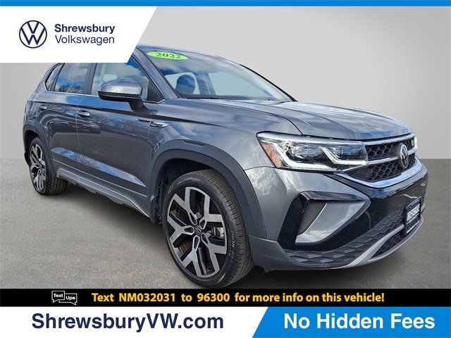 Used 2022 Volkswagen Taos SEL w/ Panoramic Sunroof Package