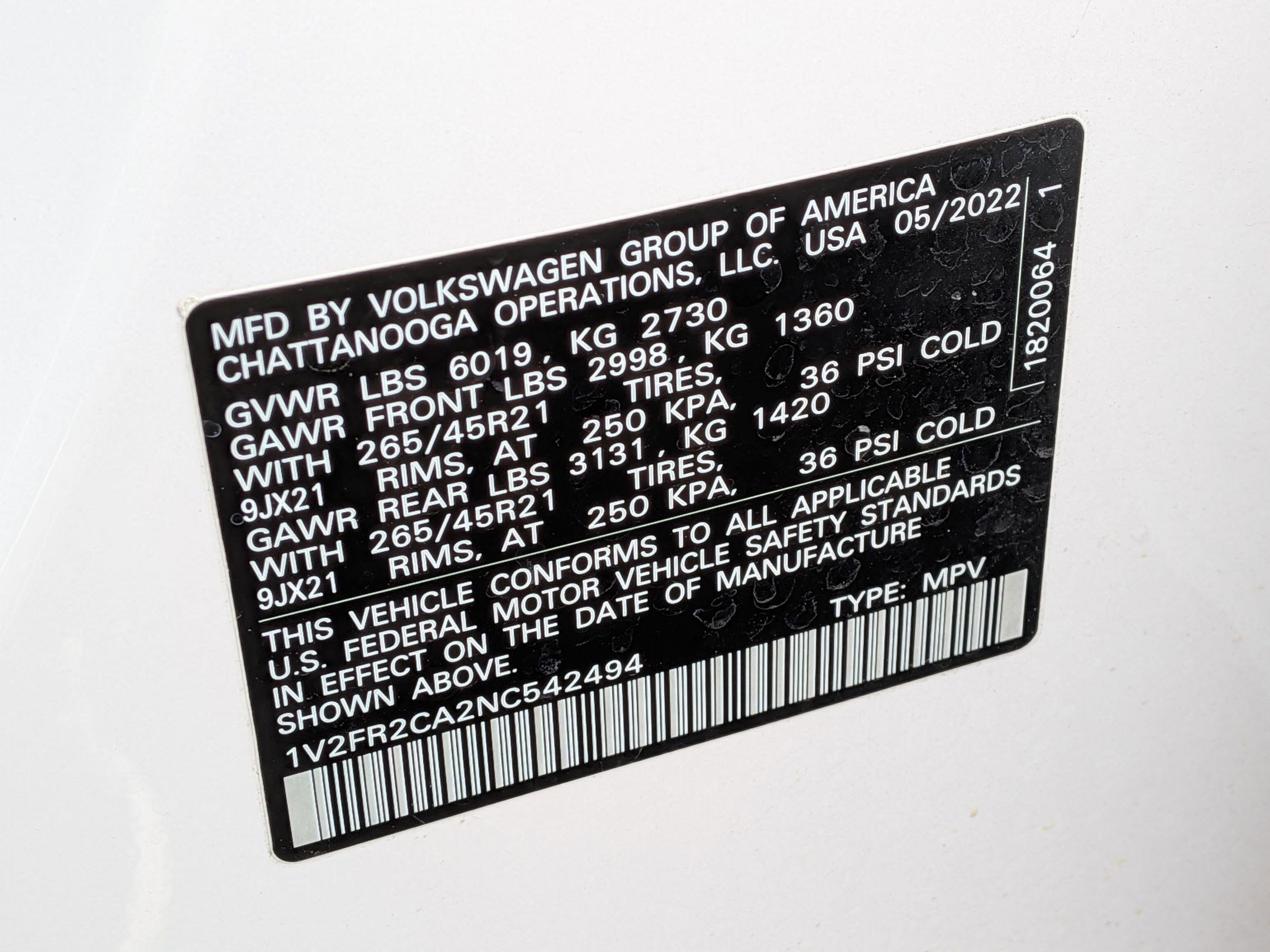 Used 2022 Volkswagen Atlas SEL Premium image 38