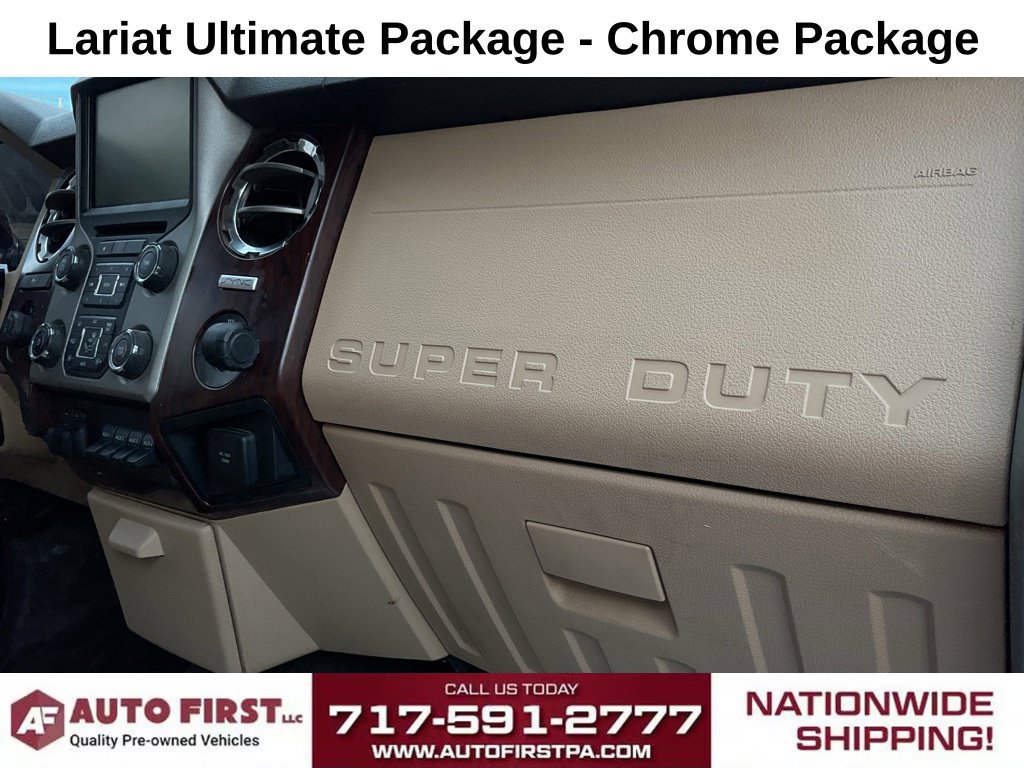 Used 2016 Ford F350 Lariat w/ Lariat Ultimate Package AWD/4WD image 24