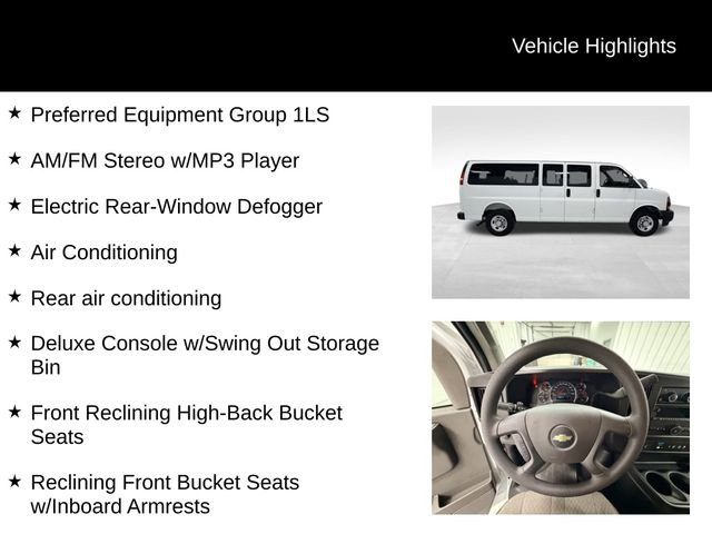 Certified 2025 Chevrolet Express 3500 LS RWD image 16