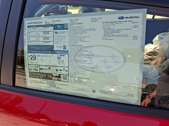 New 2026 Subaru Impreza 2.0i Sport AWD/4WD image 19