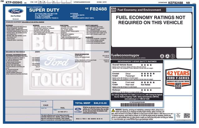 Used 2019 Ford F250 XL w/ XL Value Package image 4