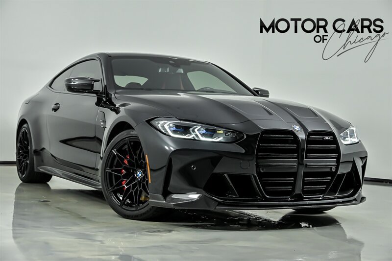 Used 2021 BMW M4 Coupe w/ M Carbon Exterior Package RWD image 1