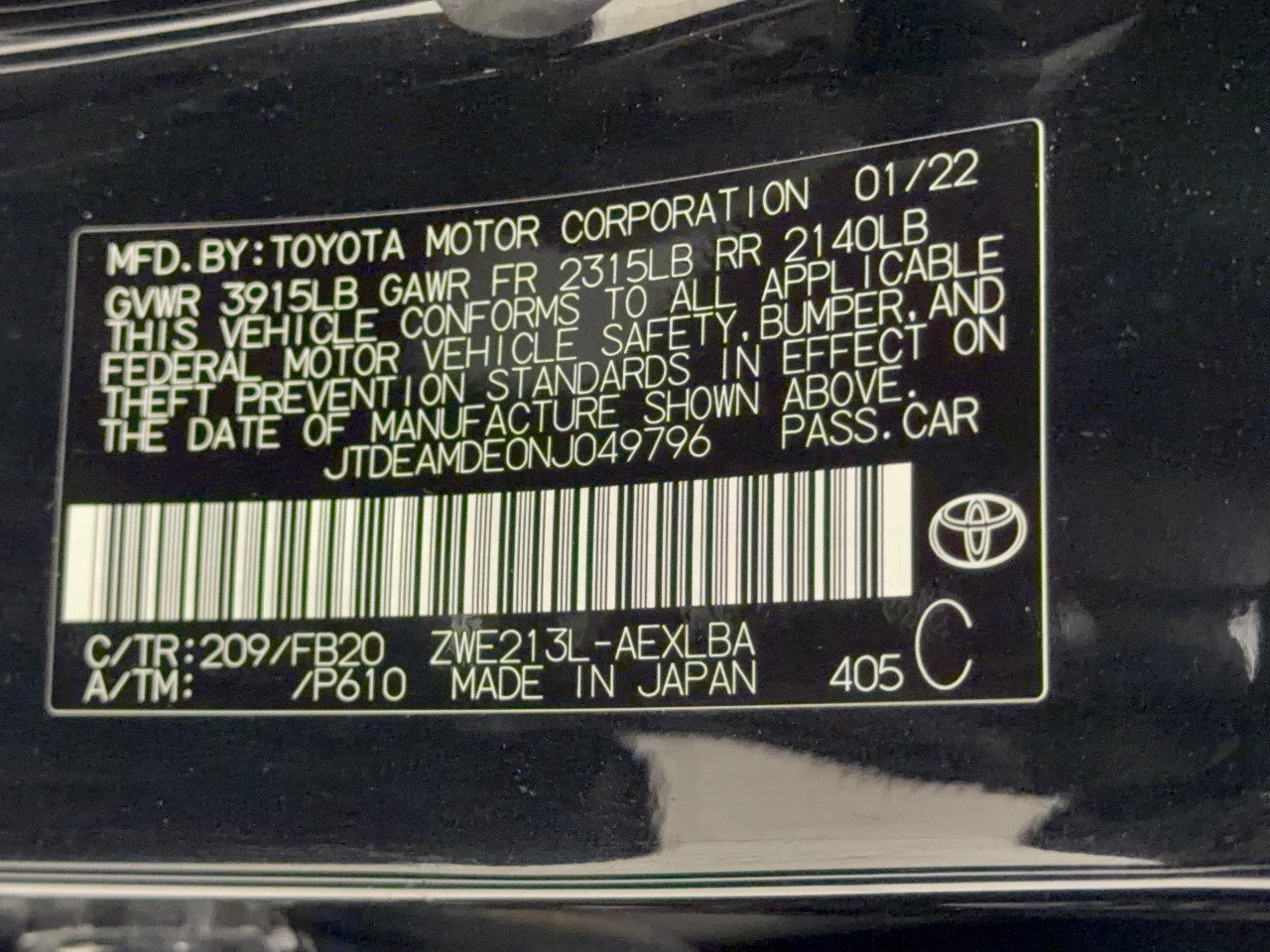 Used 2022 Toyota Corolla LE FWD image 35