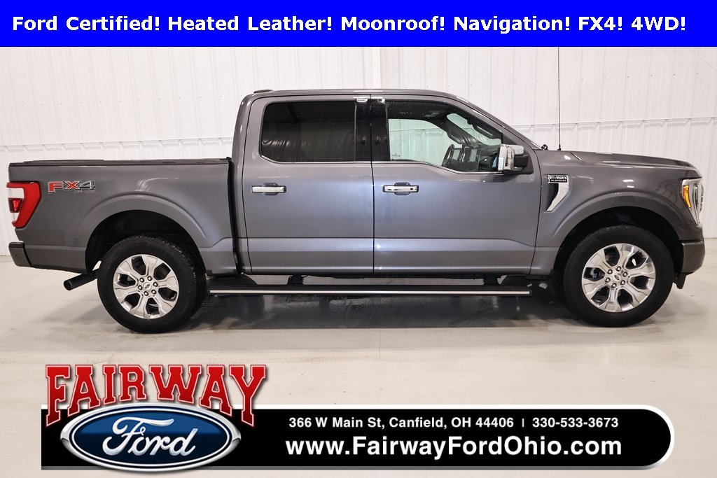 Certified 2021 Ford F150 Platinum w/ Equipment Group 701A High